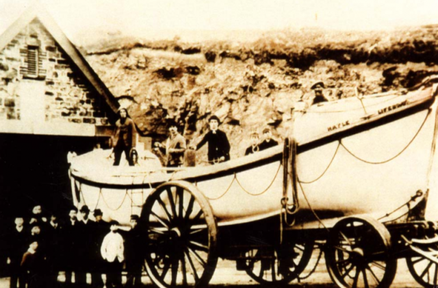 Hayle's first lifeboat - Isis